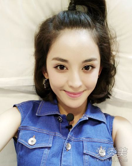 女星賣萌殺手鐧！長短發都能紮的蘋果頭 楊冪蘋果頭
