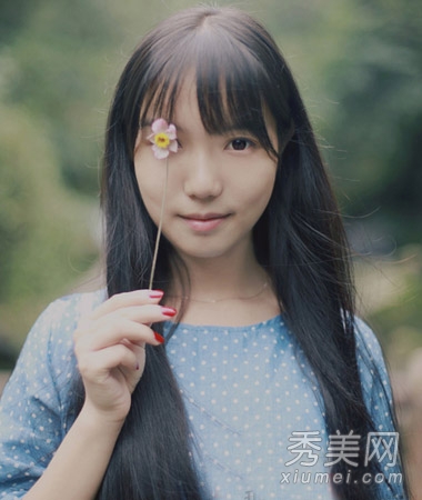 淑女气质长直发发型图片 清新唯美动人