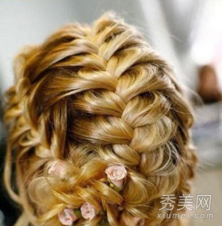 气质编发 欧美新娘最爱的8款发型