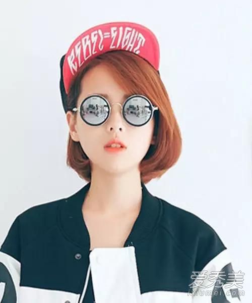 流行波波头发型图片 韩式设计瘦脸减龄2015年流行的波波头