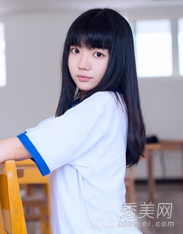最IN日系学生妹发型盘点 齐刘海清纯甜美