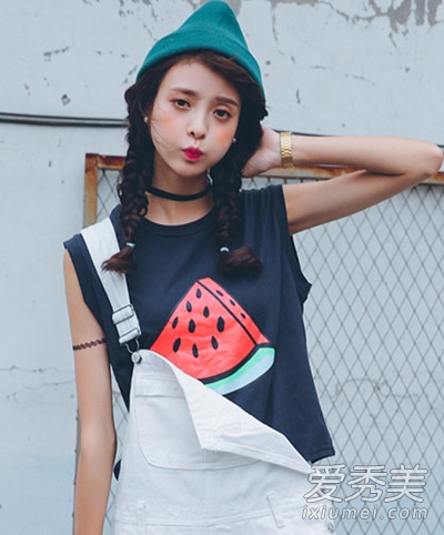 夏日最hot扎发集锦 清新美丽挡不住