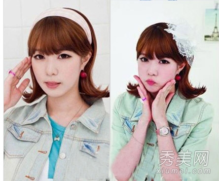 2014流行女生发型 韩式短发一秒减龄