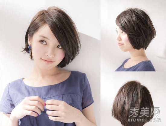 夏季流行女生发型 短直发清新更有人气