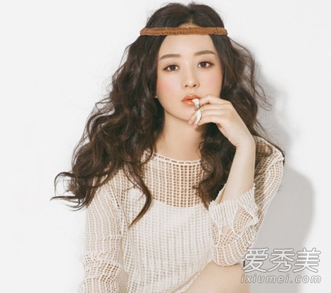 圓臉也能美美噠！人氣花旦趙麗穎發型圖片