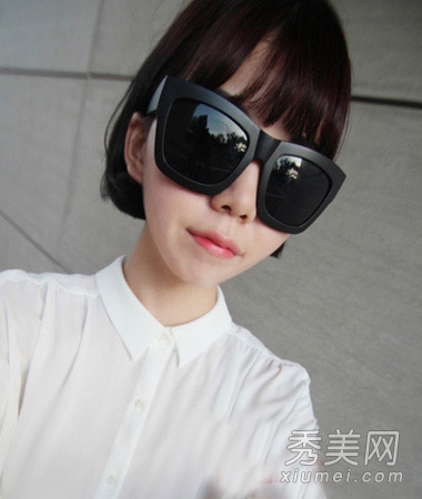 2014最新流行女生短发 清新甜美超减龄