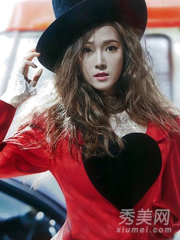 jessica郑秀妍最新画报发型 示范秋冬搭配