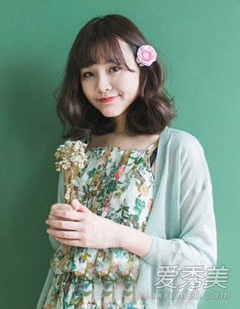 夏日就爱森女风 2015最新流行韩式发型