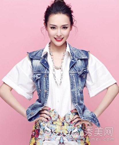 明星丸子头发型PK 唐嫣杨幂不敌赵丽颖激萌