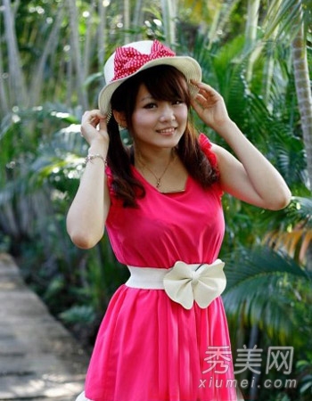 矮个适合发型 9款甜美扎发变身萌萌美少女