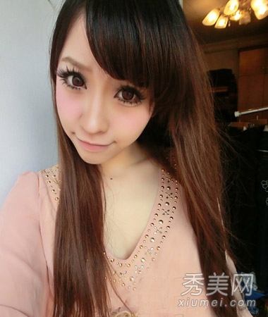 春季淑女范直发发型 凌乱感更显女神范