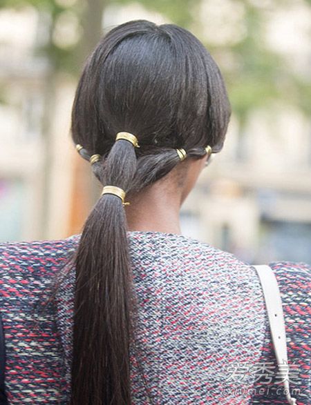 夏季长发怎么扎 分享15个时髦又凉快的发型 长发发型扎法
