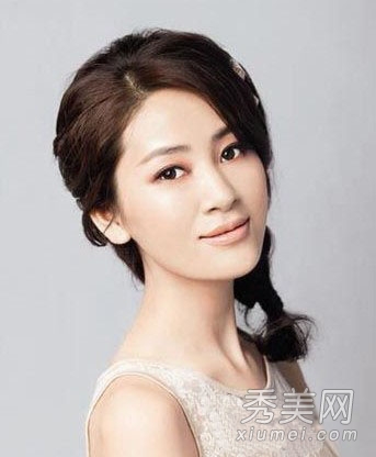 十月娇俏新娘 5款最新韩式新娘发型图片