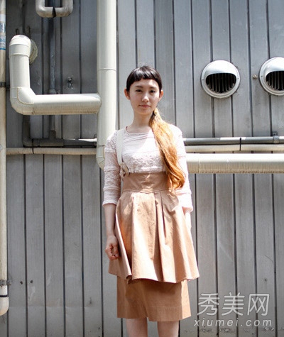 日系流行街拍发型图片 搞定清新甜美风