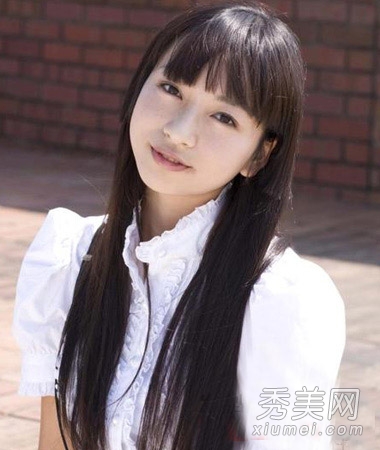 好看淑女气质直发发型 脸型百搭气质mm最爱