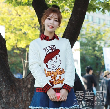 跟韩国女生学发型 矮个也能时尚显高