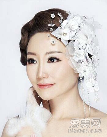 2014最美新娘发型 盘发最显高贵气质