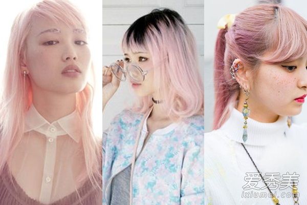 粉红发色风潮美得让人好憧憬！时髦女孩们全都染上了 头发染什么颜色好看