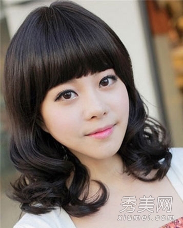 2014最新女生发型 韩式卷发小清新