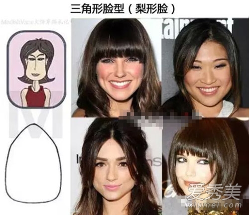 7种脸型发型设计 快速找到适合自己的发型