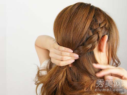 秋冬气质扎发教程 编发diy更甜美