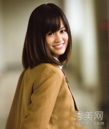 日系中长齐肩发 清新甜美气质女生必备