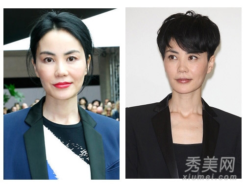 王菲謝霆鋒複合 女神短發長發全hold住