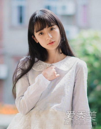 2015圆脸mm发型设计 披肩发唯美心动