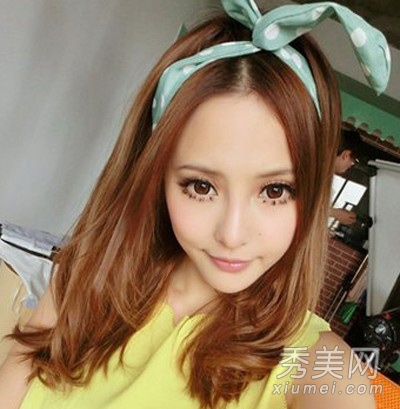 8款中分女生发型 大脸成功蜕变巴掌脸