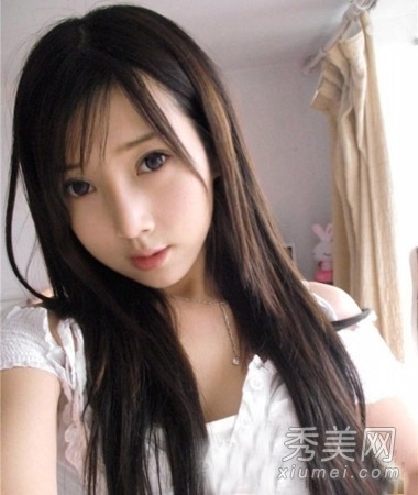 淑女气质长直发发型图片 清新唯美动人