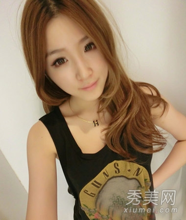 2014淑女卷发发型 长卷发春季女神范