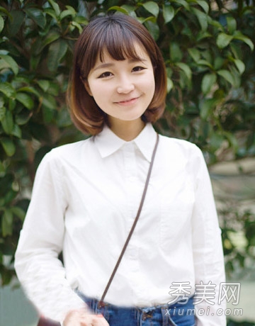 最新女生短发发型图片 时尚可爱更瘦脸