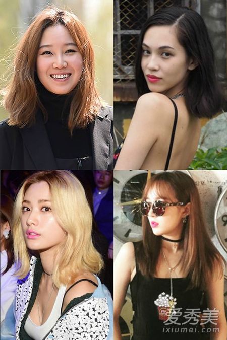 新年换新发型！风格百变的日韩中长发推荐 中长发发型图片