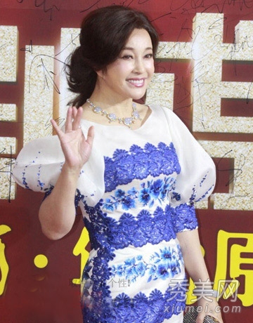 2013国剧盛典红毯秀 明星气质发型抢镜
