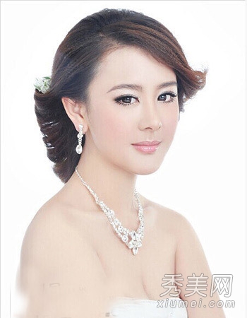 唯美新娘发型图片 披肩发满满女神范