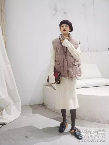 冬季羽绒服和裙子如何搭配?4种款式搭配,让你走出街头