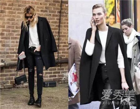 那件黑色大衣太漂亮了，以至于爆炸了。