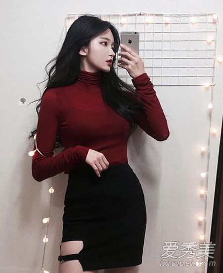 新年的红色太容易击中茎了吗？新年尝试最斩首的人的勃艮第礼服。