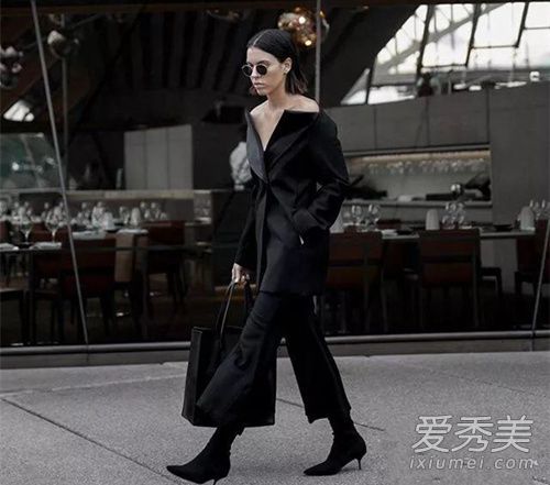 如何穿短靴以免露出短腿?简单的两个动作不会让短腿变成“曲”