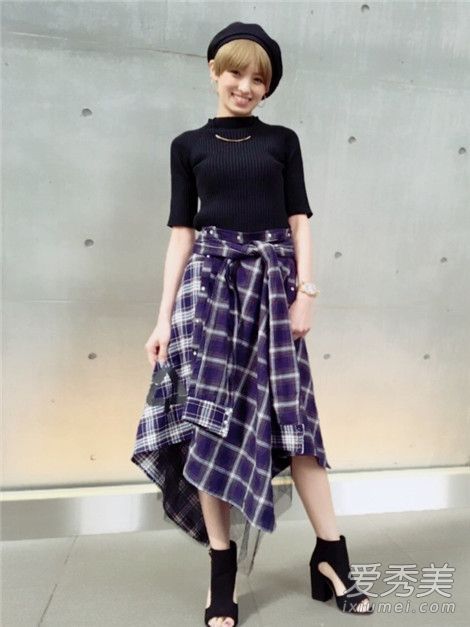 初秋如何留短发？学习南明奈的日本风格