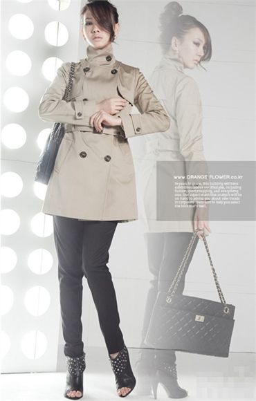 早春淡雅的外衣