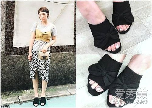 夏季时装鞋和衣服搭配图片是重量帆布鞋也举行!