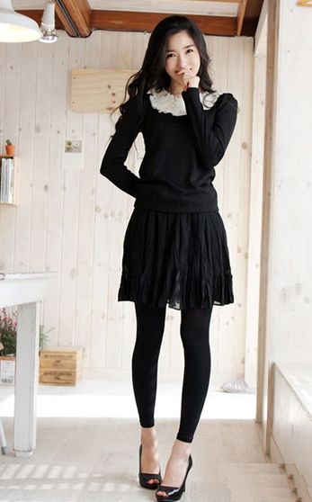 学习韩式MM优雅的搭配让他心痛。