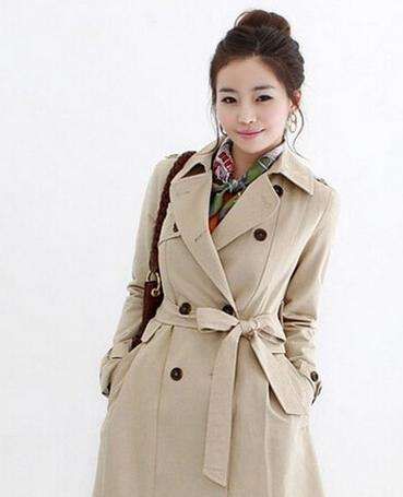 大衣的蝴蝶结样式是什么？