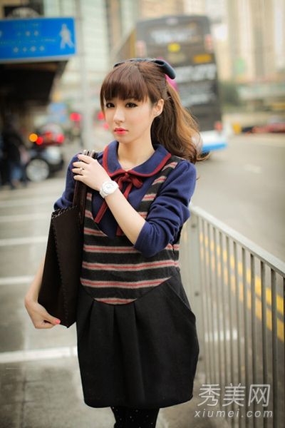 冬装打造浪漫的约会礼服