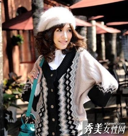 在寒冷的天气里,毛衣像春天一样温暖。