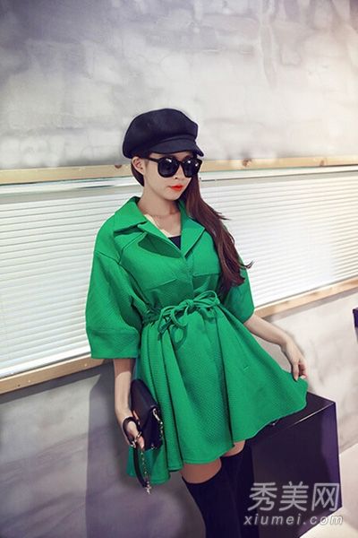 秋装女装巧穿新风衣优雅