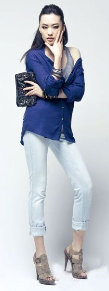 穿加长衬衫的新方式闻起来像你。