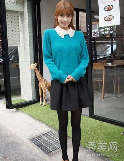 秋季新款女装搭配小清新或混风就可以了