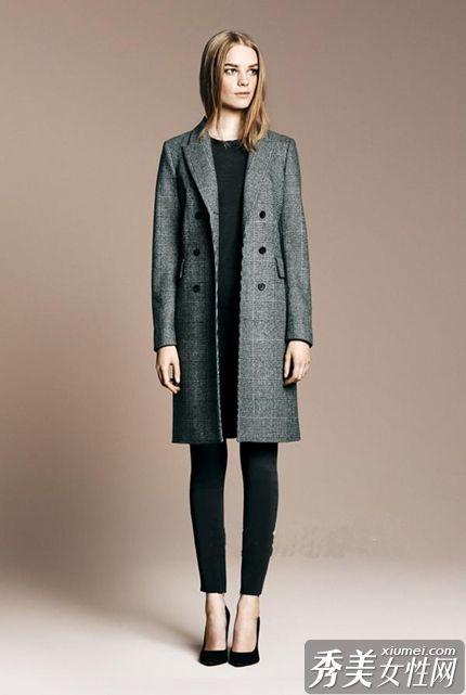 初冬修身性感OL风格扎拉引领前沿时尚